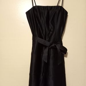 Black Satin Dress